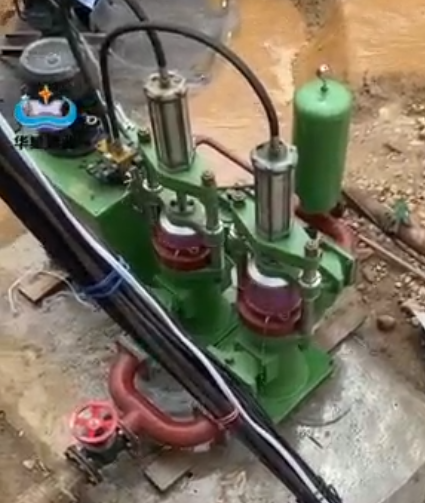 洗沙厂使用YBH250-30节能型咸阳柱塞泵现场