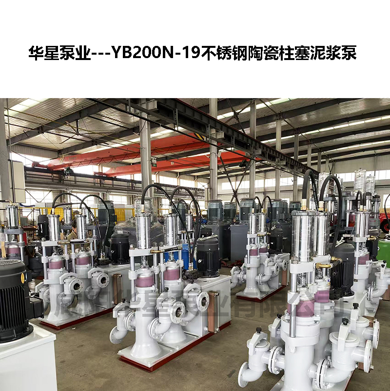 YB200N-19不锈钢陶瓷柱塞泥浆泵-11