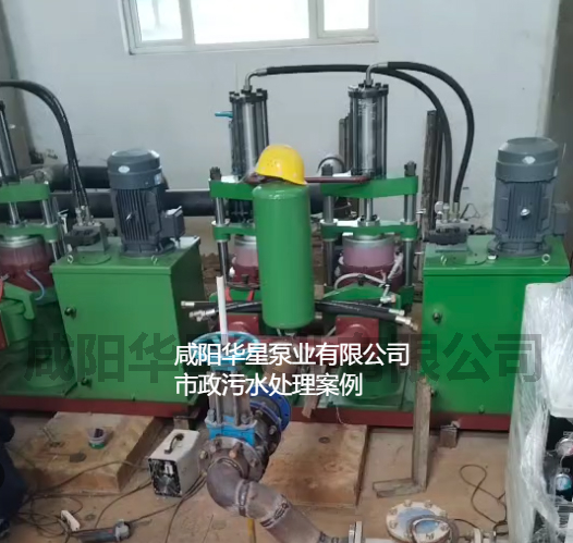YB300陶瓷柱塞泥浆泵在市政污水处理厂案例-第二个客户案例